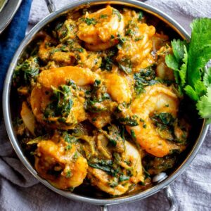Palak Shrimp